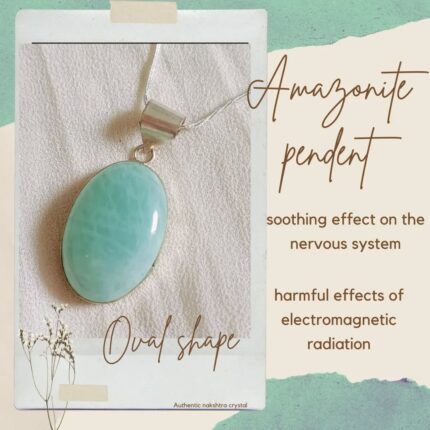 Amazonite Pendent